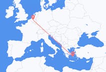 Flüge von Naxos, Griechenland nach Brüssel, Belgien