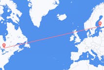 Flyreiser fra Greater Sudbury, til Åbo