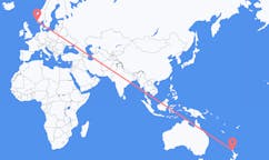Flyreiser fra Kerikeri, New Zealand til Stavanger, Norge