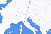 Vols de Dresde, Allemagne pour Cagliari, Italie