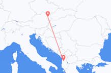 Flyrejser fra Tirana til Wien