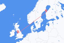 Flyreiser fra Liverpool, til Vasa
