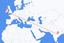 Flyrejser fra Raipur, Indien til Shannon, County Clare, Irland