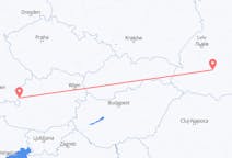 Flyg från Salzburg till Ivano-Frankivsk