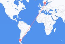 Flyrejser fra Puerto Natales, Chile til Malmø, Sverige