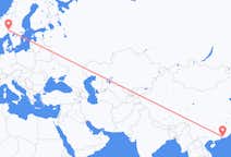 Flyg från Huizhou, Kina till Oslo, Kina