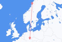 ตั๋วเครื่องบินจากเมืองเนือร์นแบร์คไปยังเมืองMosjøen