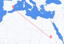 出发地 苏丹出发地 喀土穆目的地 西班牙阿利坎特的航班