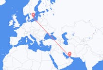 Flights from Ras al-Khaimah, United Arab Emirates to Kalmar, Sweden