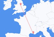 Flüge von Nottingham, England nach Marseille, Frankreich