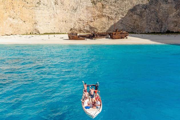 Visit the most popular beach of the world (Navagio-shipwreck) beach
