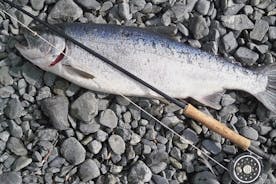 Beginners:Salmon/Sea Trout fly fishing lesson.Kylemore lake.Guided.Half/Full Day