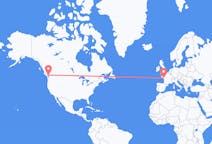 Flights from Vancouver, Canada to Nantes, France