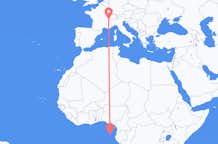 Flights from São Tomé to Geneva