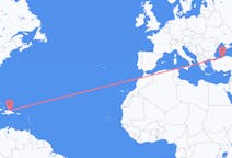 出发地 多米尼加共和国普拉塔港目的地 土耳其宗古尔达克的航班