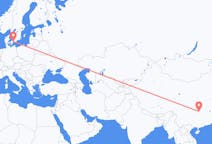 Flights from from Zhangjiajie to Copenhagen