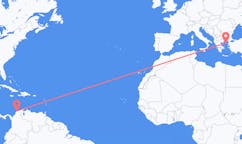 Flyrejser fra Barranquilla, Colombia til Lemnos, Grækenland