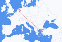 Flights from İzmir in Turkey to Düsseldorf in Germany