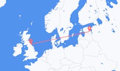 Flights from Newcastle upon Tyne, the United Kingdom to Tartu, Estonia