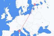 Loty z Tallinn, Estonia do Ajaccio, Francja