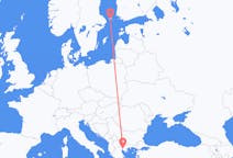 Flyrejser fra Thessaloniki til Mariehamn