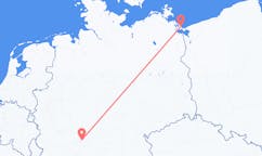 Flyreiser fra Heringsdorf, Tyskland til Frankfurt, Tyskland
