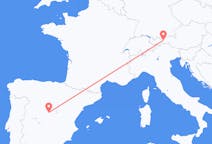 Vols d’Innsbruck, Autriche pour Madrid, Espagne