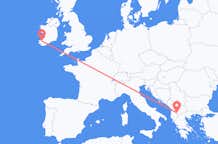 Flyrejser fra Killorglin, Irland til Ohrid, Nordmakedonien