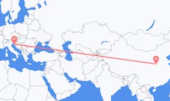 Flyrejser fra Yuncheng til Rijeka