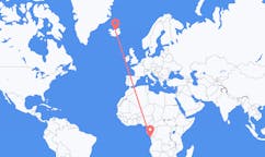 Flights from Cabinda, Angola to Akureyri, Iceland