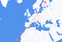 Flights from Praia to Kuopio