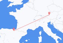 Flights from Vitoria-Gasteiz, Spain to Salzburg, Austria