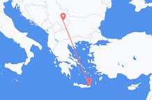 Flyrejser fra Sitia, Grækenland til byen Niš, Serbien