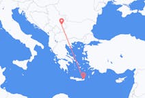 Flyrejser fra Sitia, Grækenland til byen Niš, Serbien