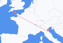 Flyg från Forli, Italien till Guernsey, Guernsey