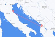 Flyrejser fra Rimini, Italien til Tirana, Albanien