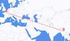 Flights from Bhamo to Paris