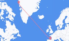 Voos de Upernavik, Groenlândia para Bilbau, Espanha
