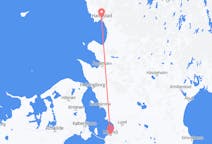 Flyg från Halmstad till Malmö