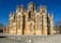 Photo of the magnificent Batalha Monastery, an original example of late Gothic architecture ,Portugal.