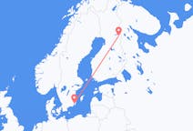 Vols de Kuusamo, Finlande pour Kalmar, Suède