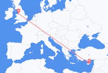 Flights from Larnaca, Cyprus to Liverpool, the United Kingdom