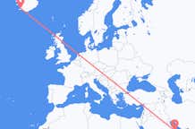 Flyreiser fra Bahrain Island, Bahrain til Reykjavík, Island