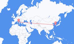 Flights from Jinju, South Korea to Rome, Italy