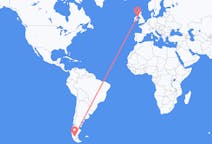 Flyrejser fra Puerto Natales, Chile til Belfast, Nordirland