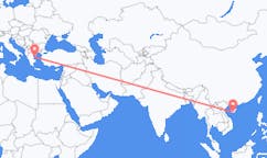 出发地 中国三亞市目的地 希腊斯基亚索斯的航班