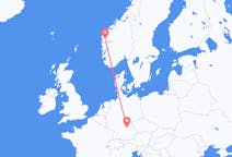 Flights from Nuremberg, Germany to Førde, Norway