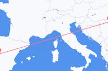 Flights from Madrid to Timișoara