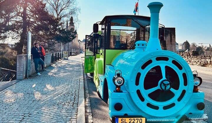 City Train in the old town of Luxembourg