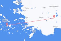 Flights from Isparta, Turkey to Parikia, Greece
